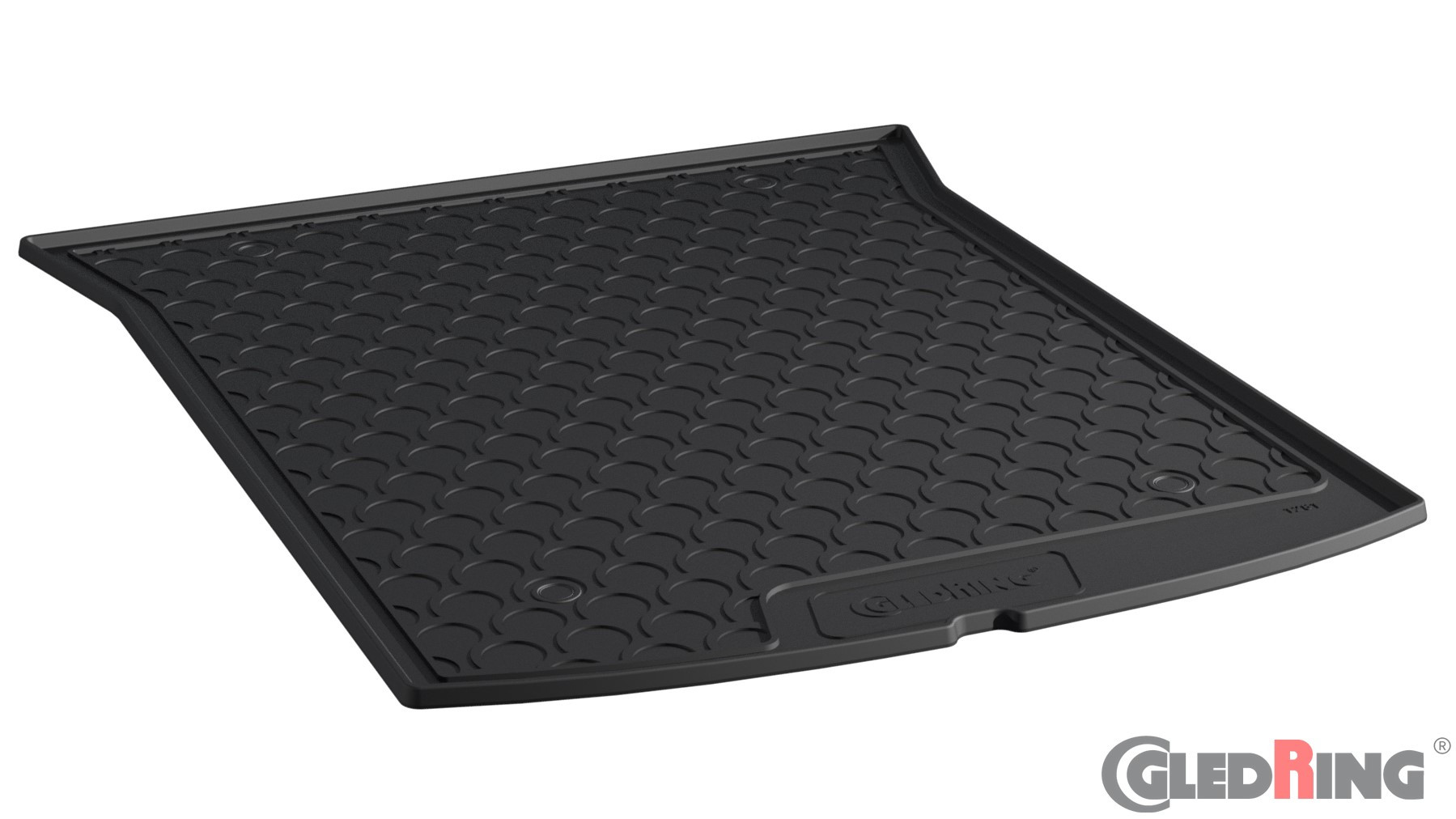 Original Gledring Premium Gummi Kofferraummatte - TESLA Model 3 Sedan (Hinterer Kofferraum) 2018->